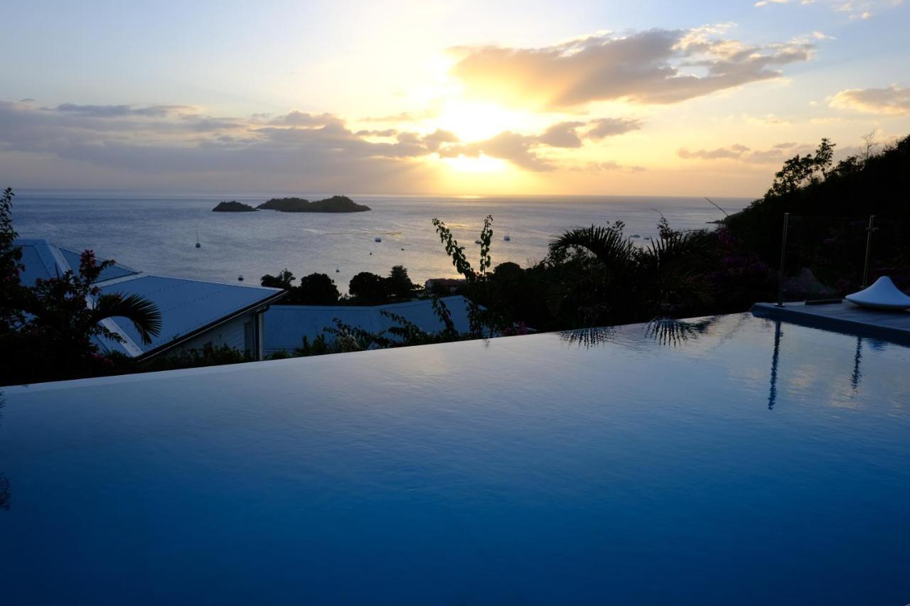 Sunset Palm - Villa Creole Avec Piscine Face Au Coucher De Soleil Et A La Reserve Cousteau 부이영뜨 외부 사진