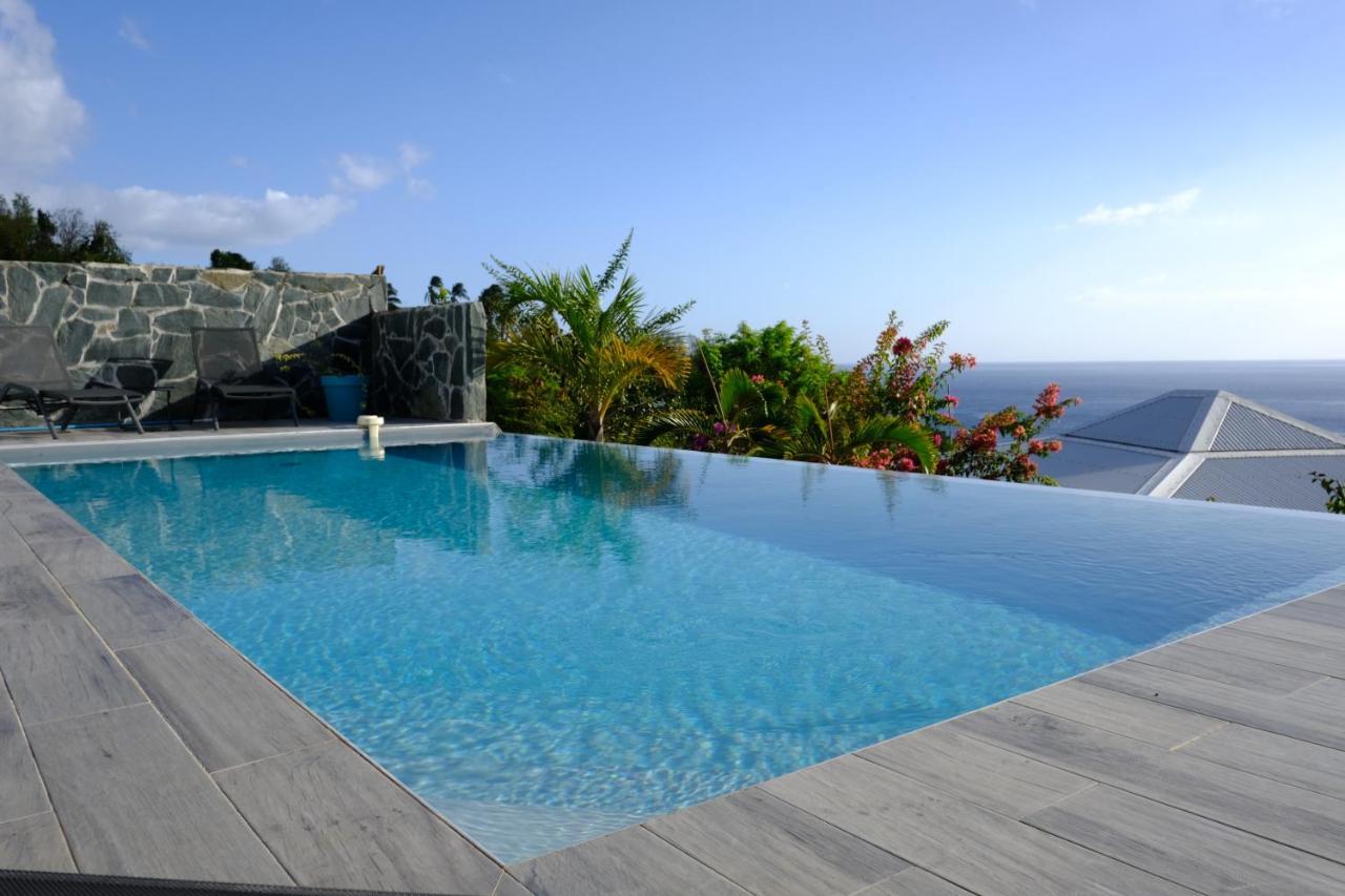 Sunset Palm - Villa Creole Avec Piscine Face Au Coucher De Soleil Et A La Reserve Cousteau 부이영뜨 외부 사진