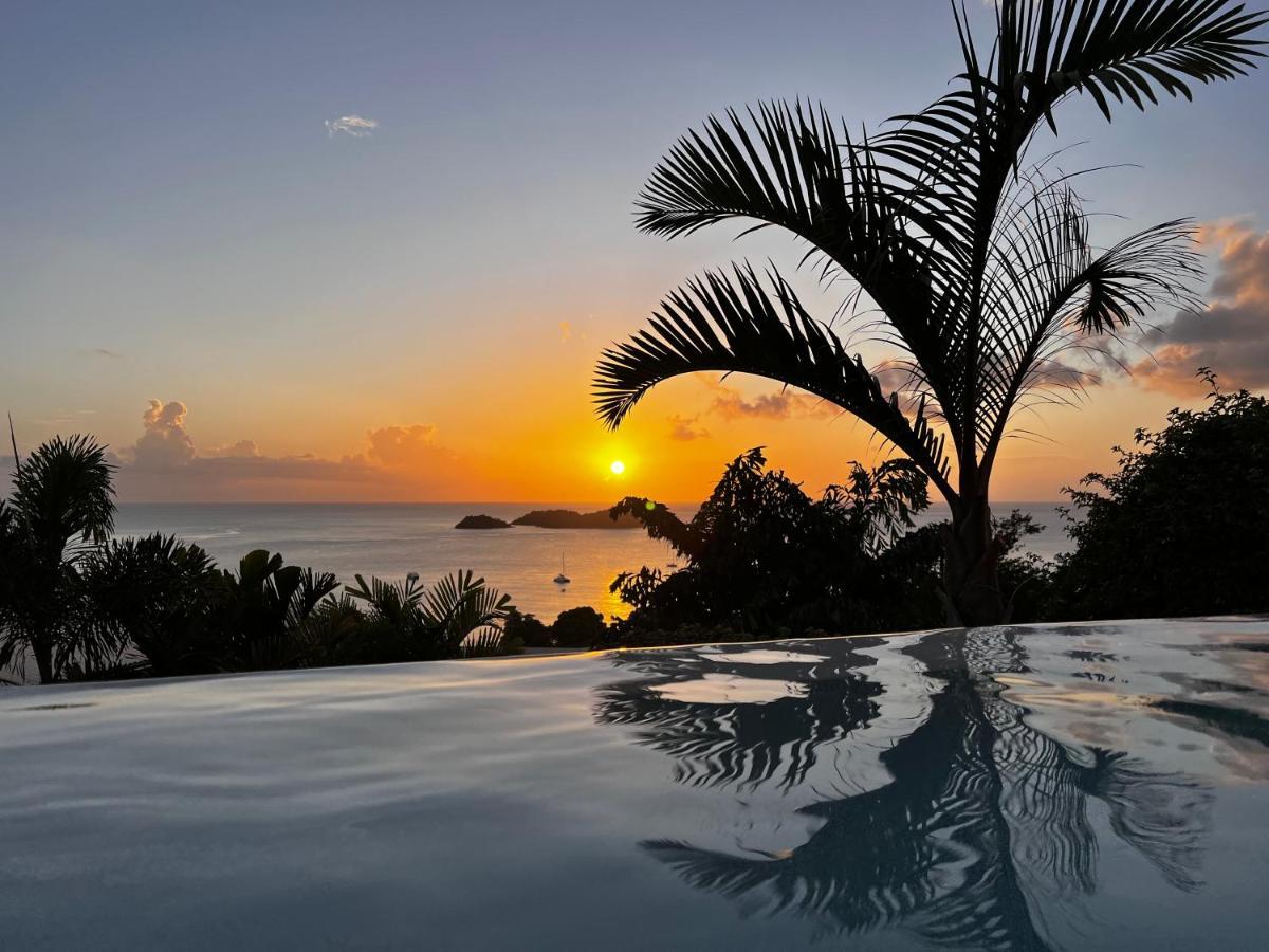 Sunset Palm - Villa Creole Avec Piscine Face Au Coucher De Soleil Et A La Reserve Cousteau 부이영뜨 외부 사진