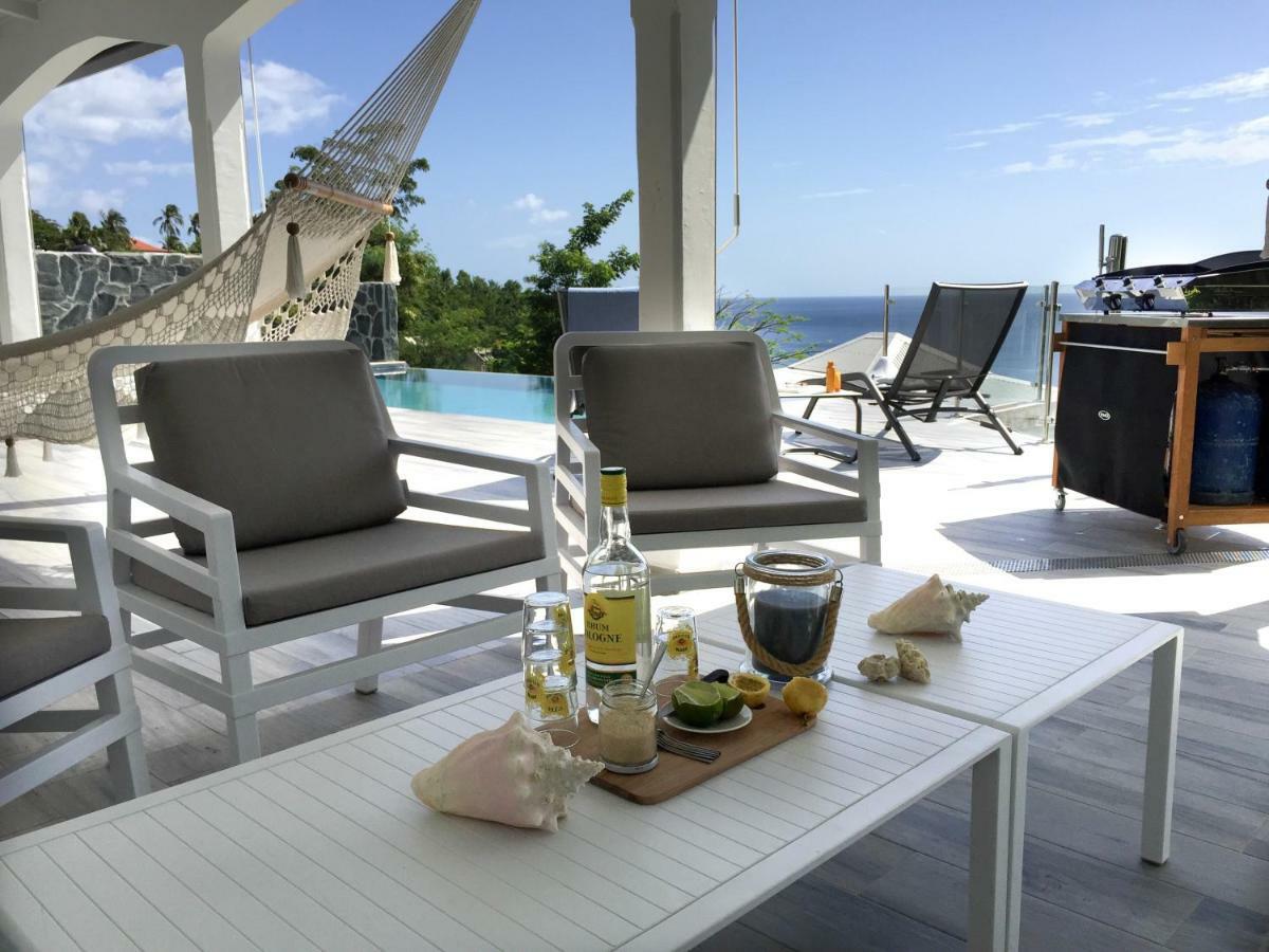 Sunset Palm - Villa Creole Avec Piscine Face Au Coucher De Soleil Et A La Reserve Cousteau 부이영뜨 외부 사진
