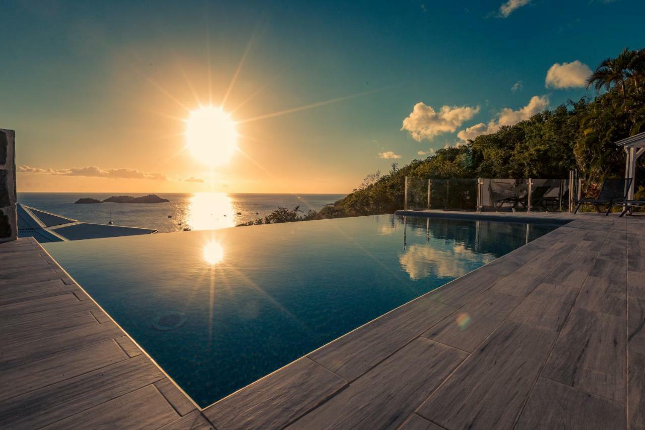 Sunset Palm - Villa Creole Avec Piscine Face Au Coucher De Soleil Et A La Reserve Cousteau 부이영뜨 외부 사진