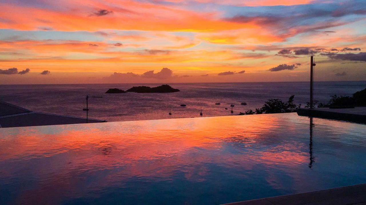 Sunset Palm - Villa Creole Avec Piscine Face Au Coucher De Soleil Et A La Reserve Cousteau 부이영뜨 외부 사진